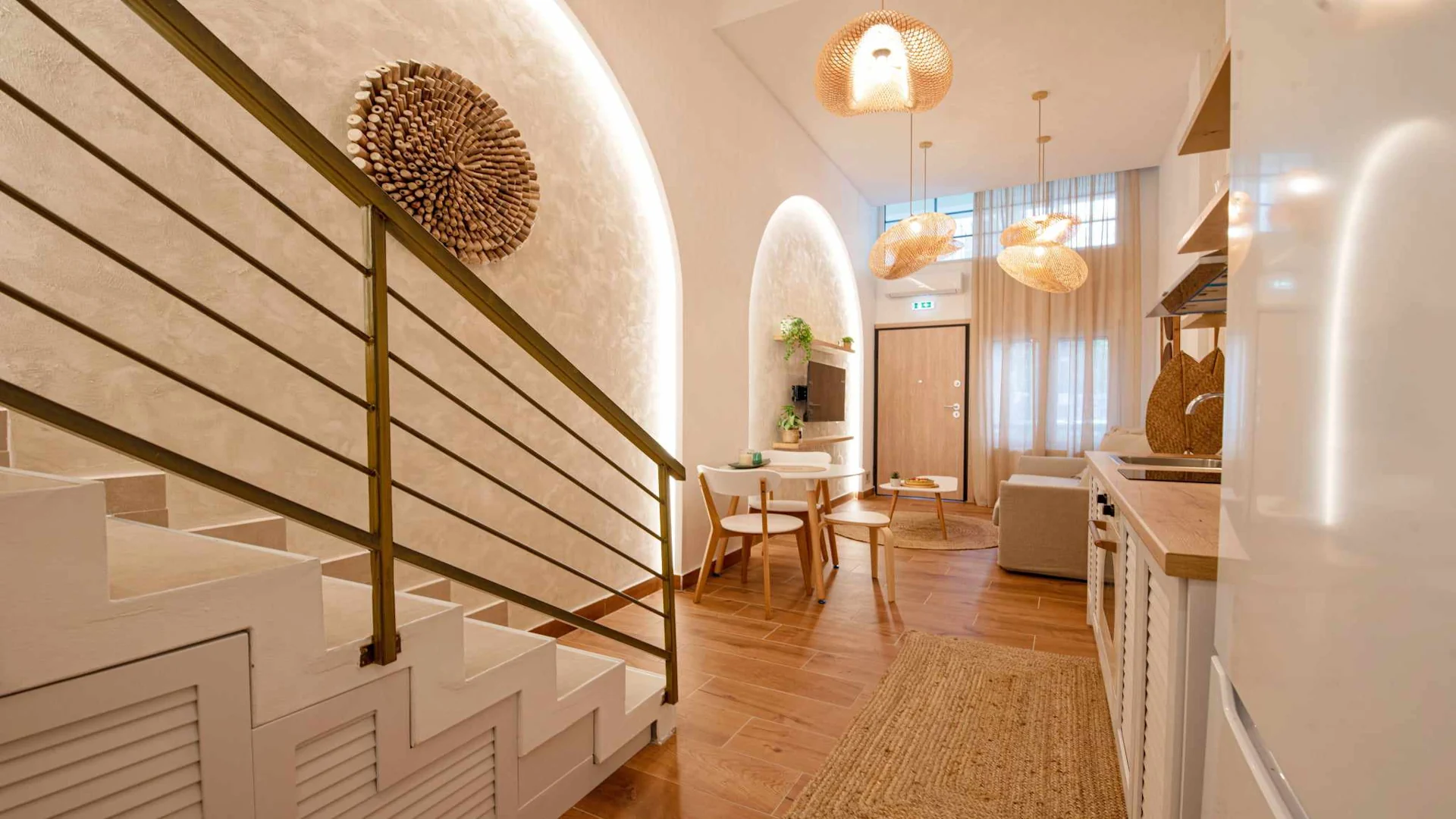 Boho Loft living area