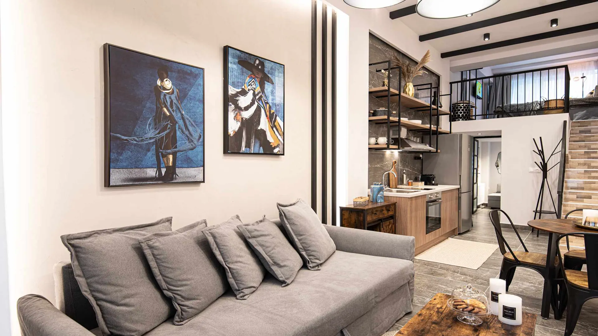 Industrial Loft kitchen