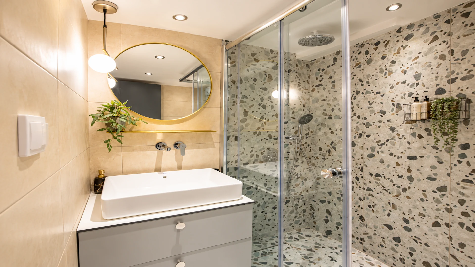 Luxe Loft bathroom